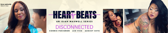 Heart Beats: Disconnected starring August Skye and Connie Perignon and featuring Leo Vice, directed by Isiah Maxwell. A new lesbian android sexbot sci-fi porn story on Adult Time as seen on Porn Corporation.