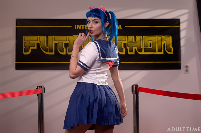 Futa World Futakuthon cosplay convention sexy cosplayer fan Jewelz Blu fucks Lulu Chu in Sailor Moon and Sailor Scout outfits in futanari porn with Codi Vore in threesome from Adult Time as seen on Porn Corporation.