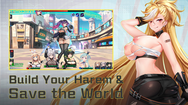 Ark Re:Code new free to play RPG sex game for adults with PVP, guilds, epic battles, and build a harem of over 100+ porn model warriors in this post-apocalyptic lewd game from Nutaku featured on Porn Corporation.