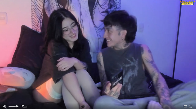 Murasaki_Doll_on Chaturbate hot Colombian couple live streaming sex show as seen on Porn Corporation.
