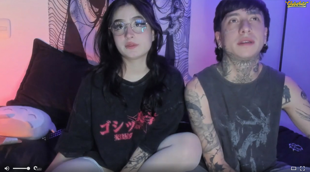 Murasaki_Doll_on Chaturbate hot Colombian couple live streaming sex show as seen on Porn Corporation.