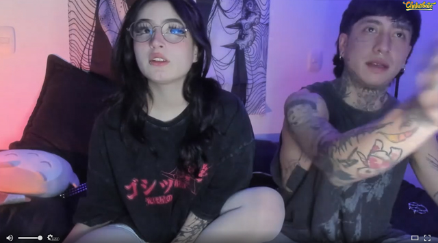 Murasaki_Doll_on Chaturbate hot Colombian couple live streaming sex show as seen on Porn Corporation.
