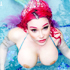 Lily Lou Team Skeet AllStars June 2025 AllStar big boob mermaid babe swimming photo shoot & sex as seen on Porn Corporation.
