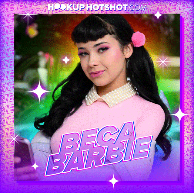 Beca Barbie debuts on Hookup Hotshot as seen on Porn Corporation.