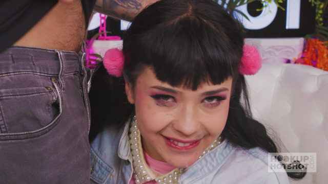 Curvy petite cutie with a booty Beca Barbie filthy gonzo sex with Nade Nasty as she gets a golden shower and gives epic rimjobs in new Hookup Hotshot scene as featured on Porn Corporation.