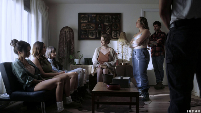 Pure Taboo The Doctrine directed by Seth Gamble starring Lexi Luna Octavia Red, Ava Amira, Rissa May Lilly Bell, Remy LaCroix in Adult Time feature film showcased on Porn Corporation.